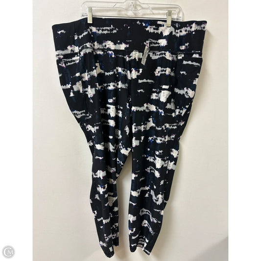 Athletic Capris By Livi Active In Black, Size: 4x