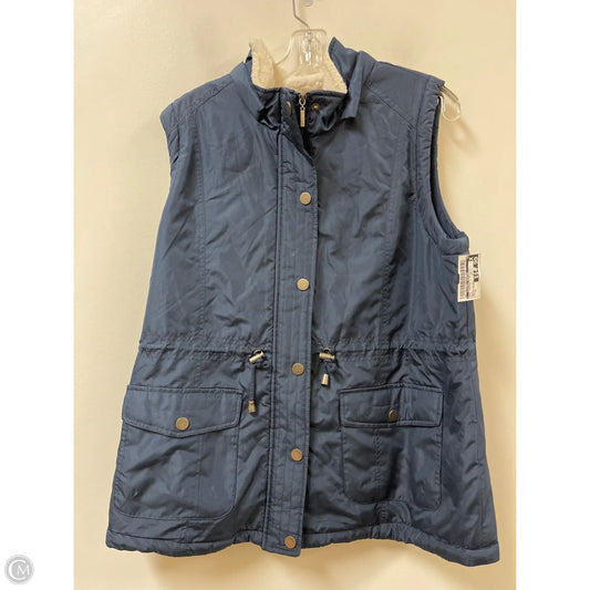 Vest Puffer & Quilted By Clothes Mentor In Blue, Size: Xl