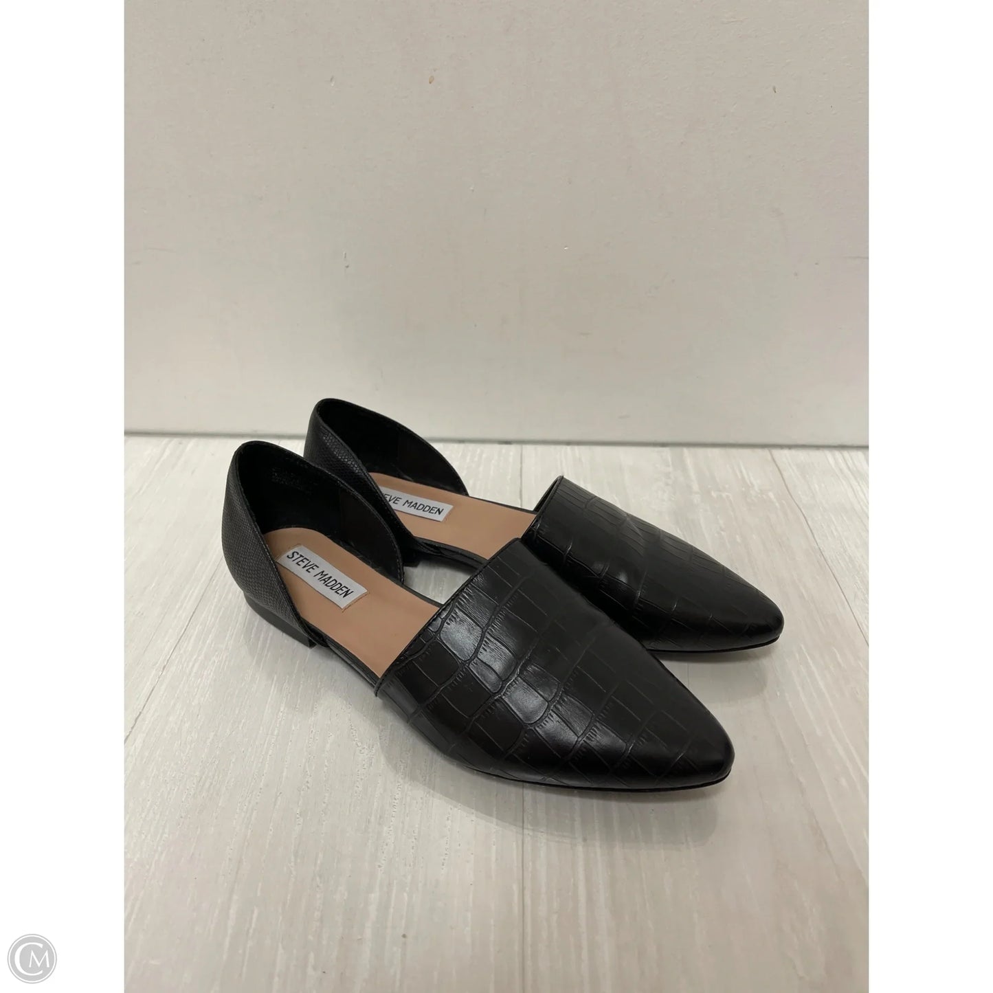 Shoes Flats By Steve Madden In Black, Size: 8.5