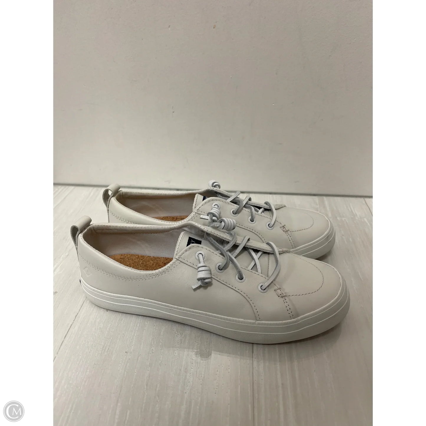 Shoes Sneakers By Sperry In White, Size: 8.5