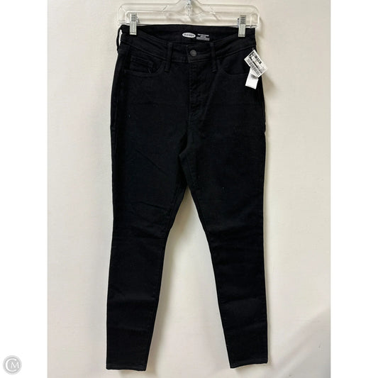 Jeans Skinny By Old Navy In Black, Size: 4