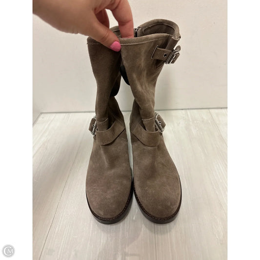 Boots Ankle Flats By Vince Camuto In Brown, Size: 7