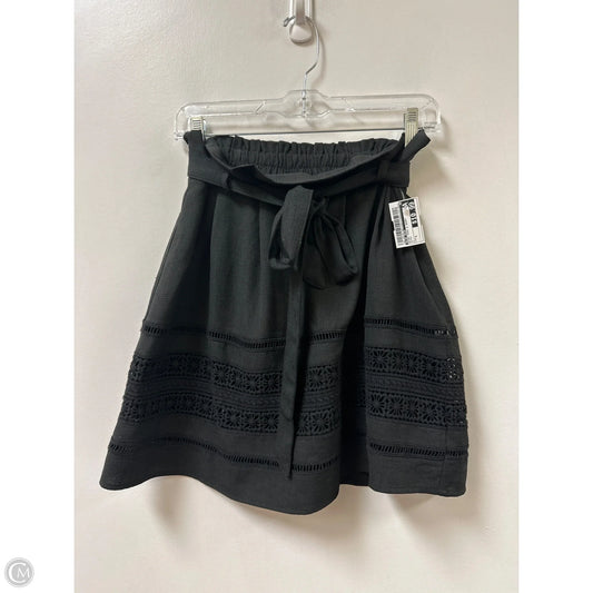 Skirt Mini & Short By Blue Rain In Black, Size: 4