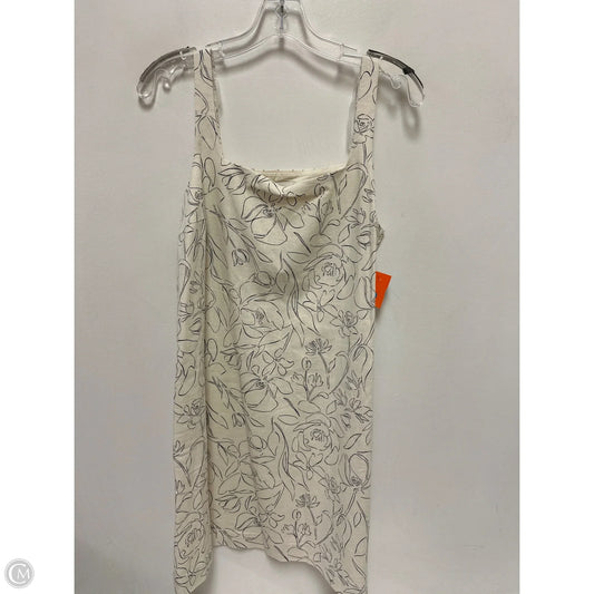 Dress Casual Short By A New Day In Cream, Size: M