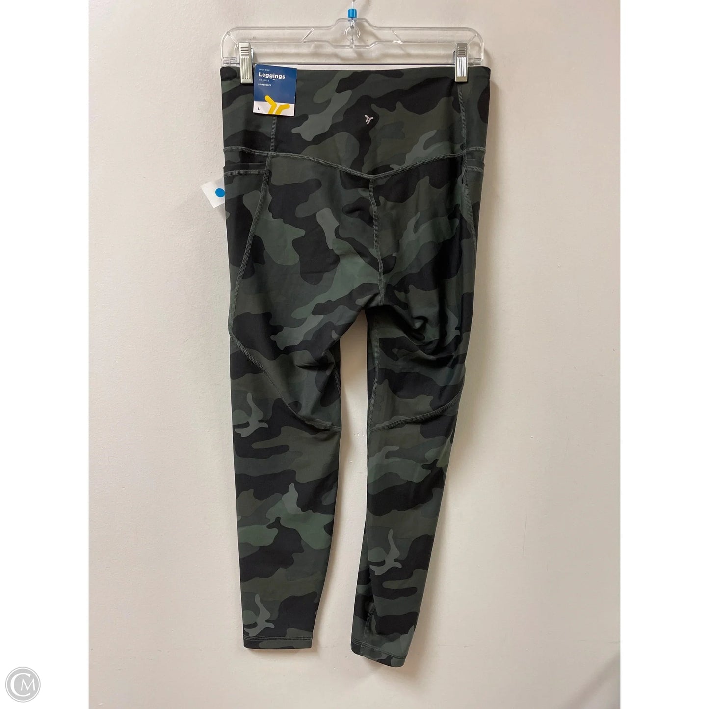 Athletic Leggings By Old Navy In Camouflage Print, Size: L