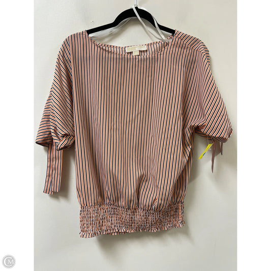 Top Short Sleeve By Michael By Michael Kors In Orange, Size: M