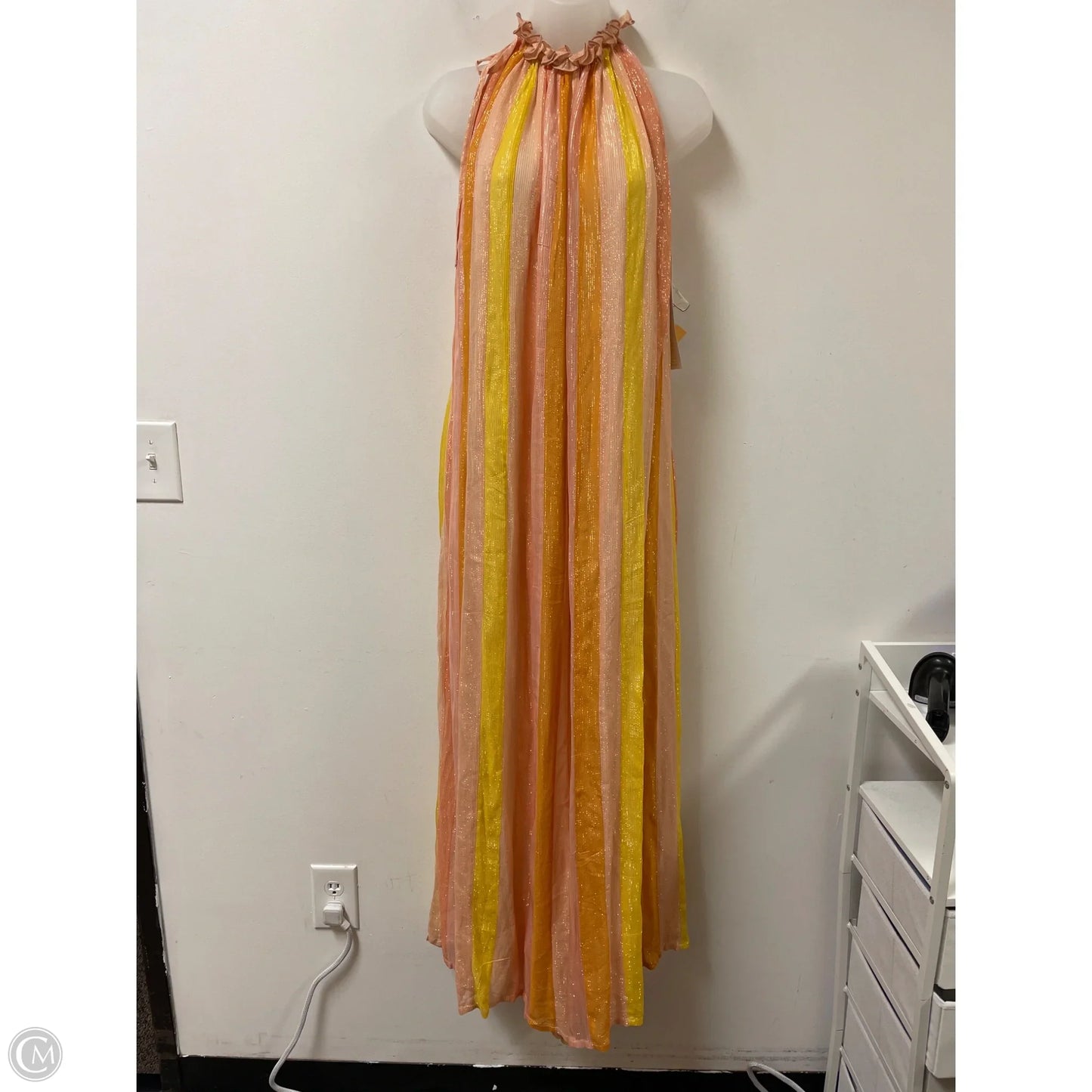 Jumpsuit By Anthropologie In Orange, Size: Xl