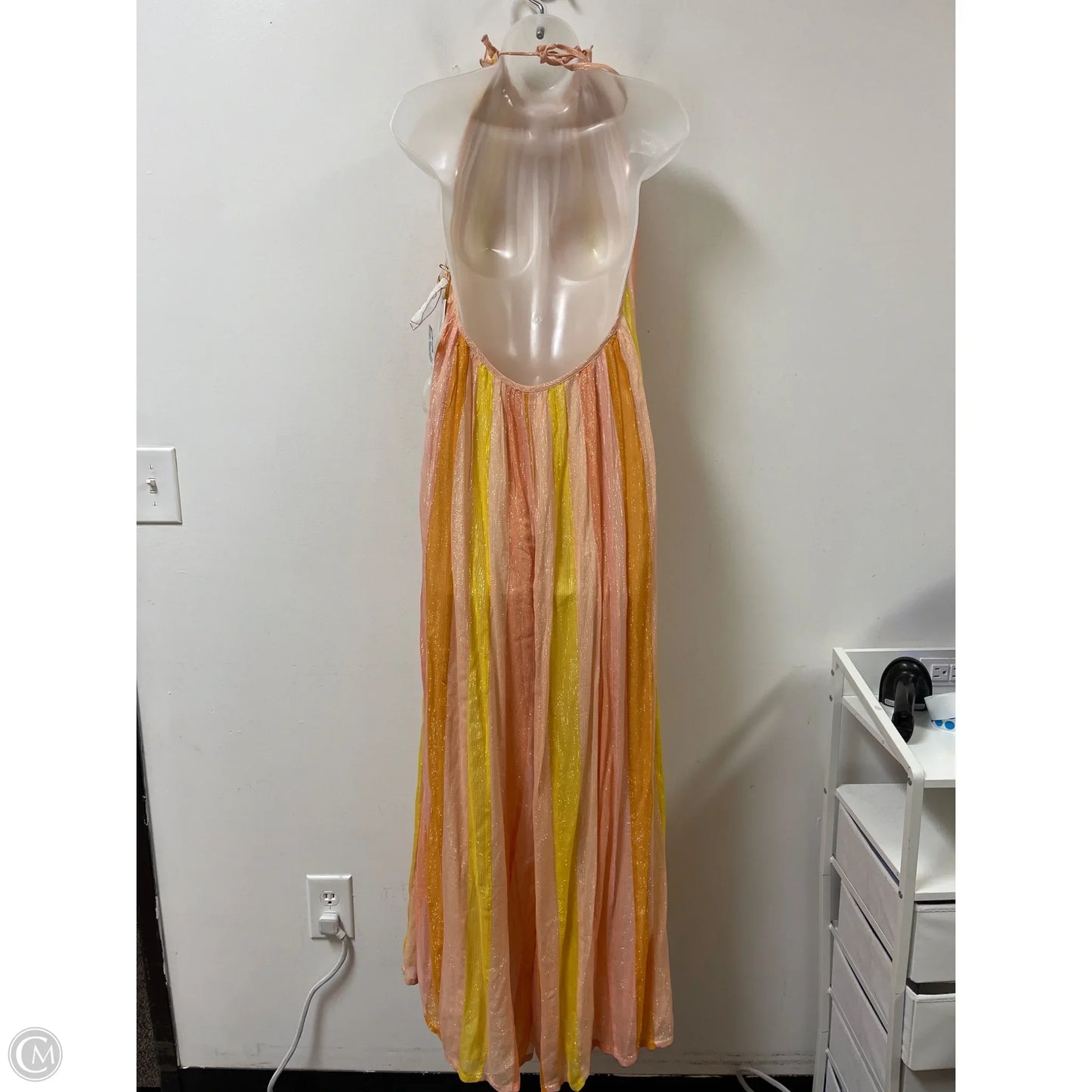 Jumpsuit By Anthropologie In Orange, Size: Xl