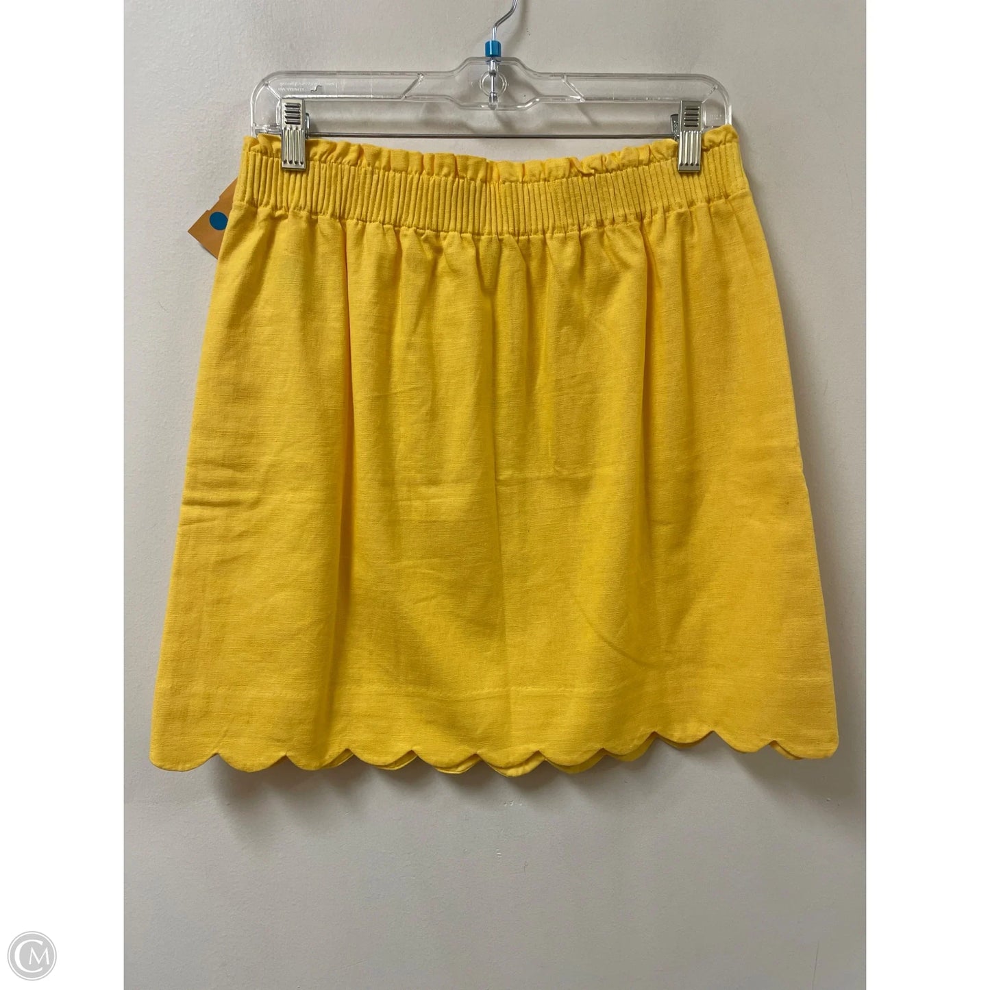 Skirt Mini & Short By J. Crew In Yellow, Size: 6