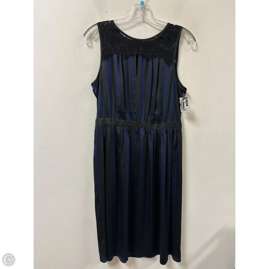 Dress Casual Midi By Loft In Purple, Size: S
