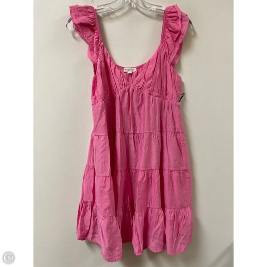 Dress Party Short By Blu Pepper In Pink, Size: L