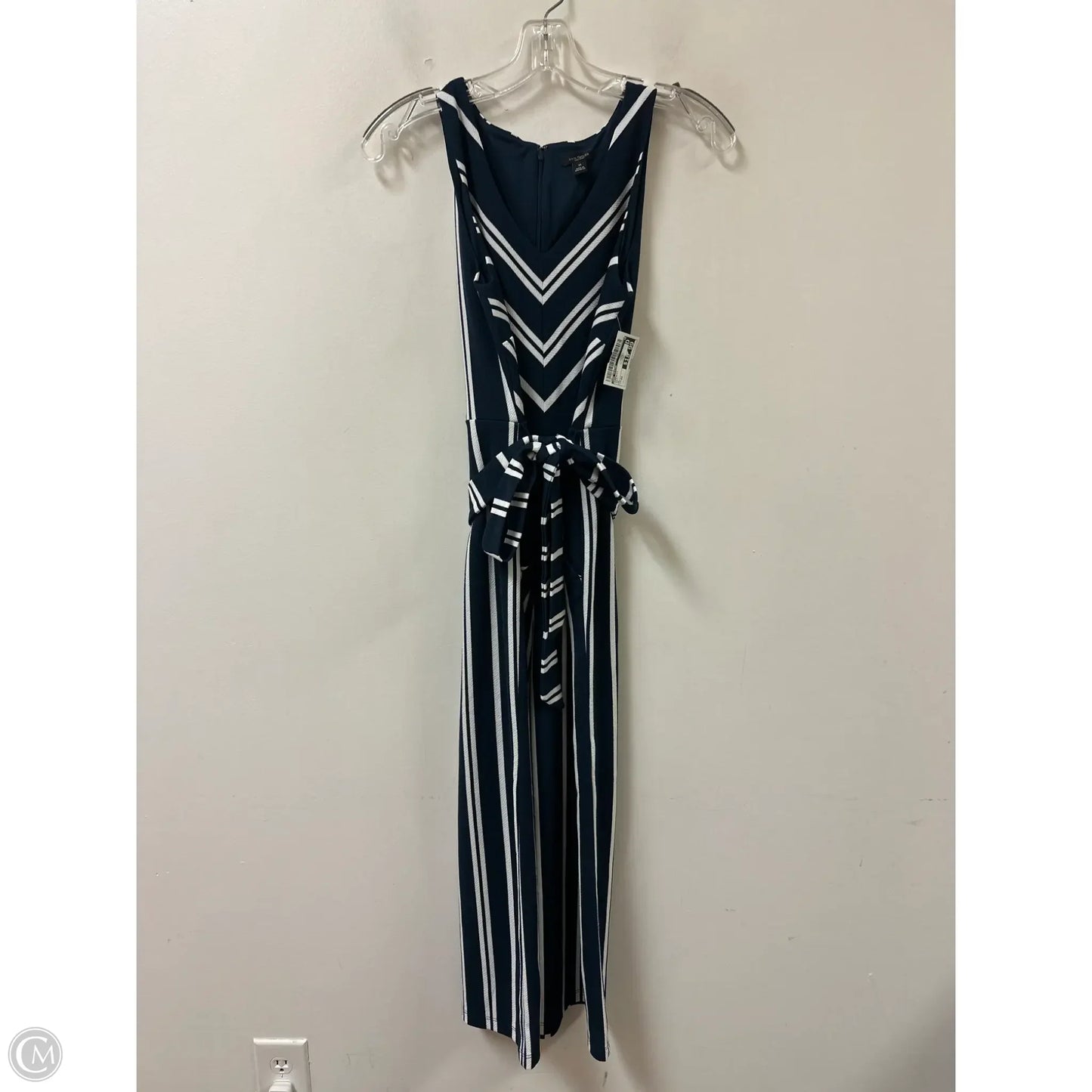 Jumpsuit By Ann Taylor In Navy, Size: Xs