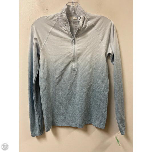 Athletic Top Long Sleeve Collar By Calia In Blue, Size: S