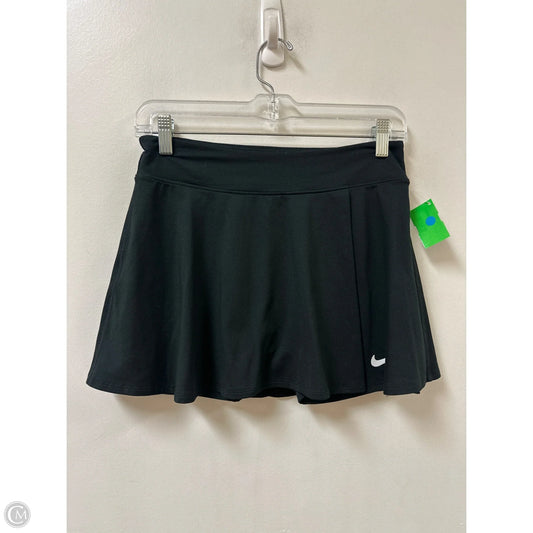 Athletic Skort By Nike Apparel In Black, Size: S