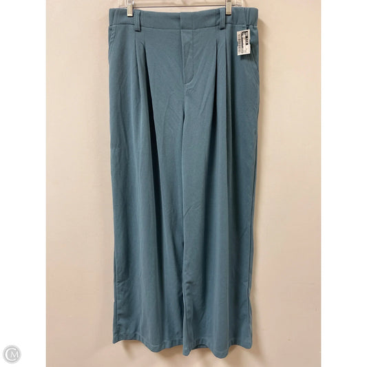 Pants Wide Leg By Halara In Blue, Size: 16