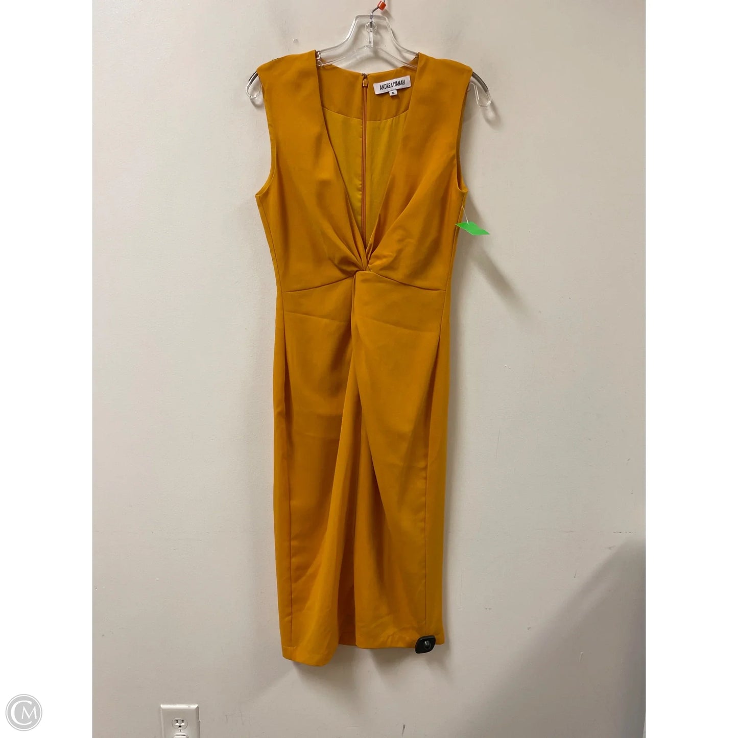 Dress Party Long By Cma In Yellow, Size: M