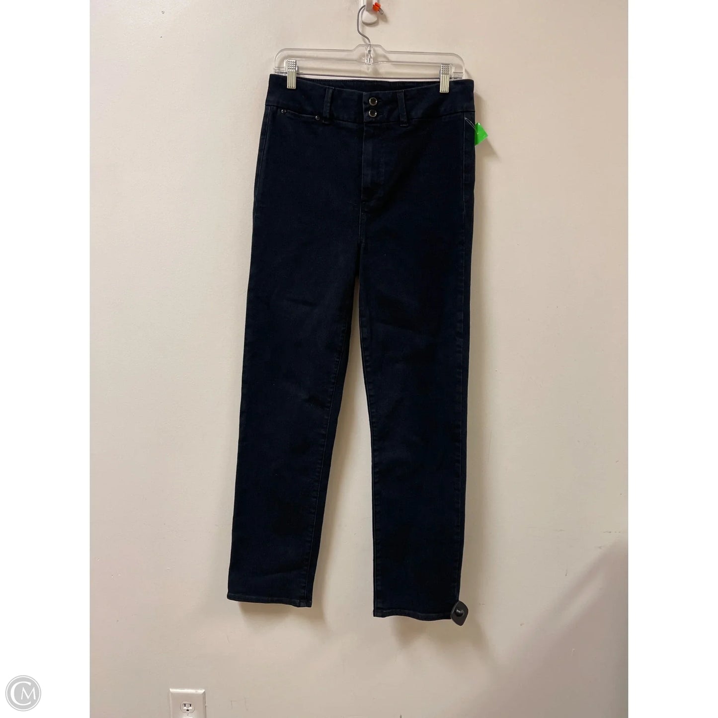 Jeans Boot Cut By Paige In Blue Denim, Size: 8