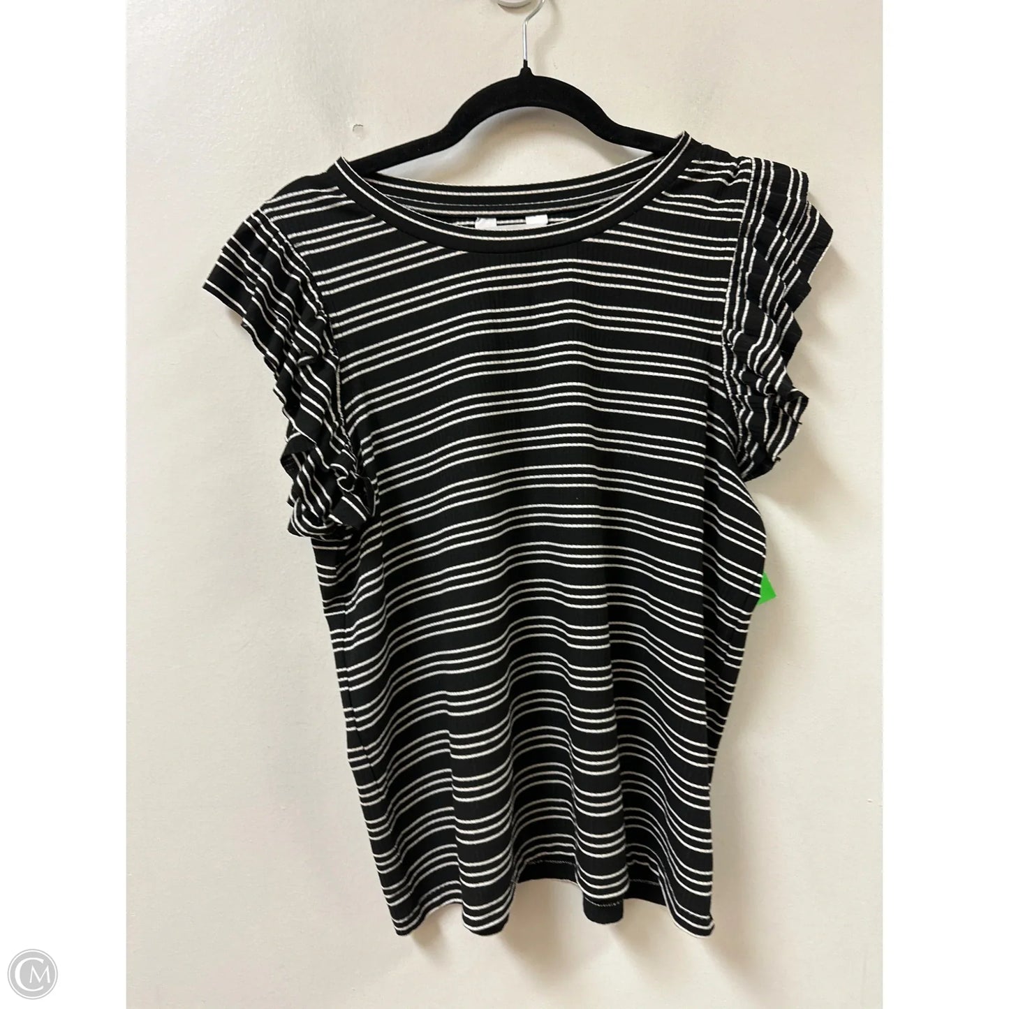 Top Sleeveless By Nicole By Nicole Miller In Black, Size: L