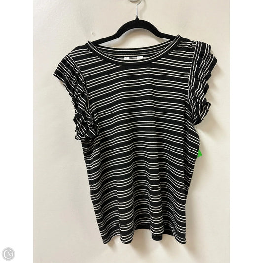 Top Sleeveless By Nicole By Nicole Miller In Black, Size: L