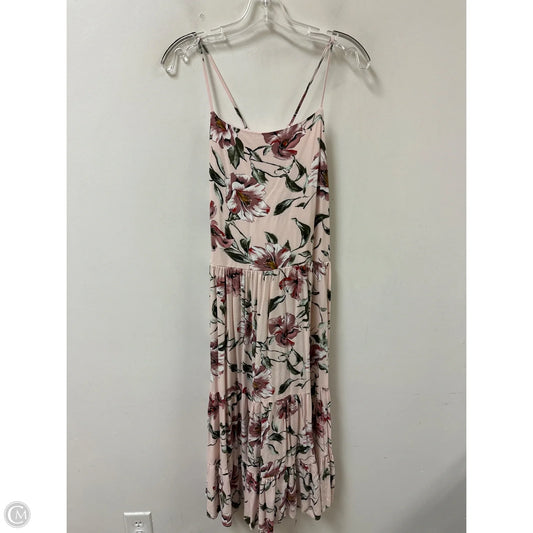 Dress Casual Midi By Xhilaration In Pink, Size: 2x
