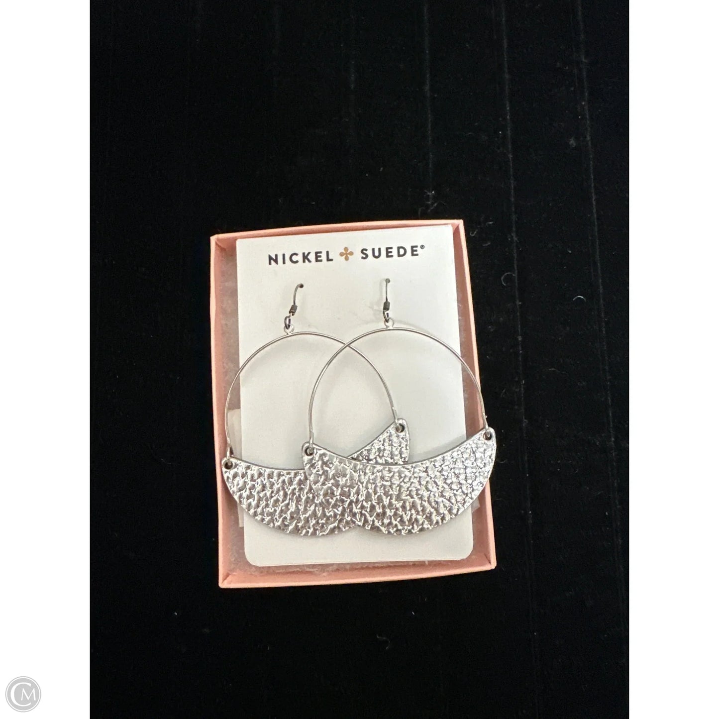 Earrings Dangle/drop By Nickel & Suede