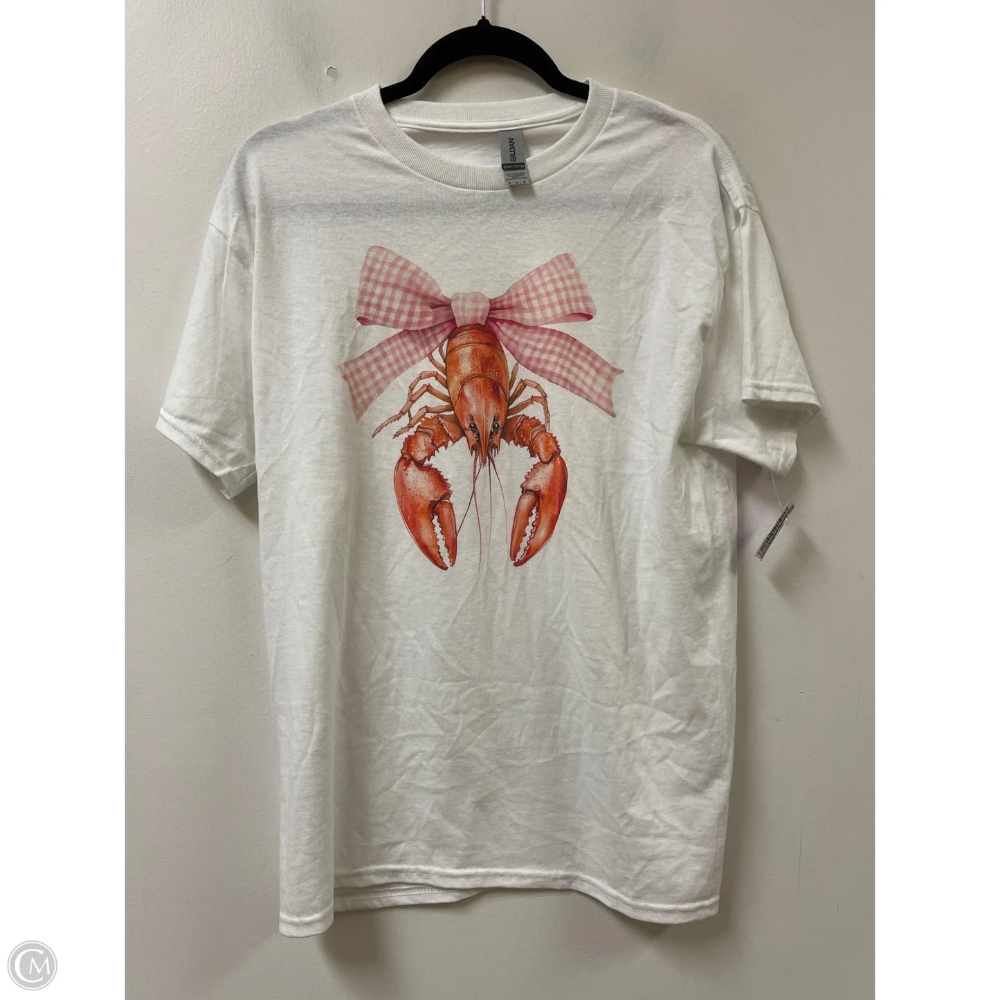 Top Short Sleeve Basic By Gildan In White, Size: M