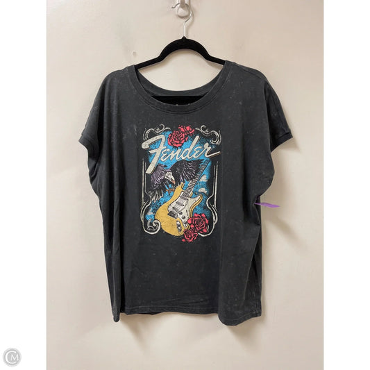 Top Sleeveless By Clothes Mentor In Grey, Size: 2x