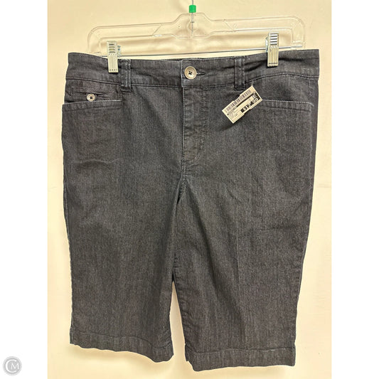 Shorts By Bandolino In Blue Denim, Size: 12p