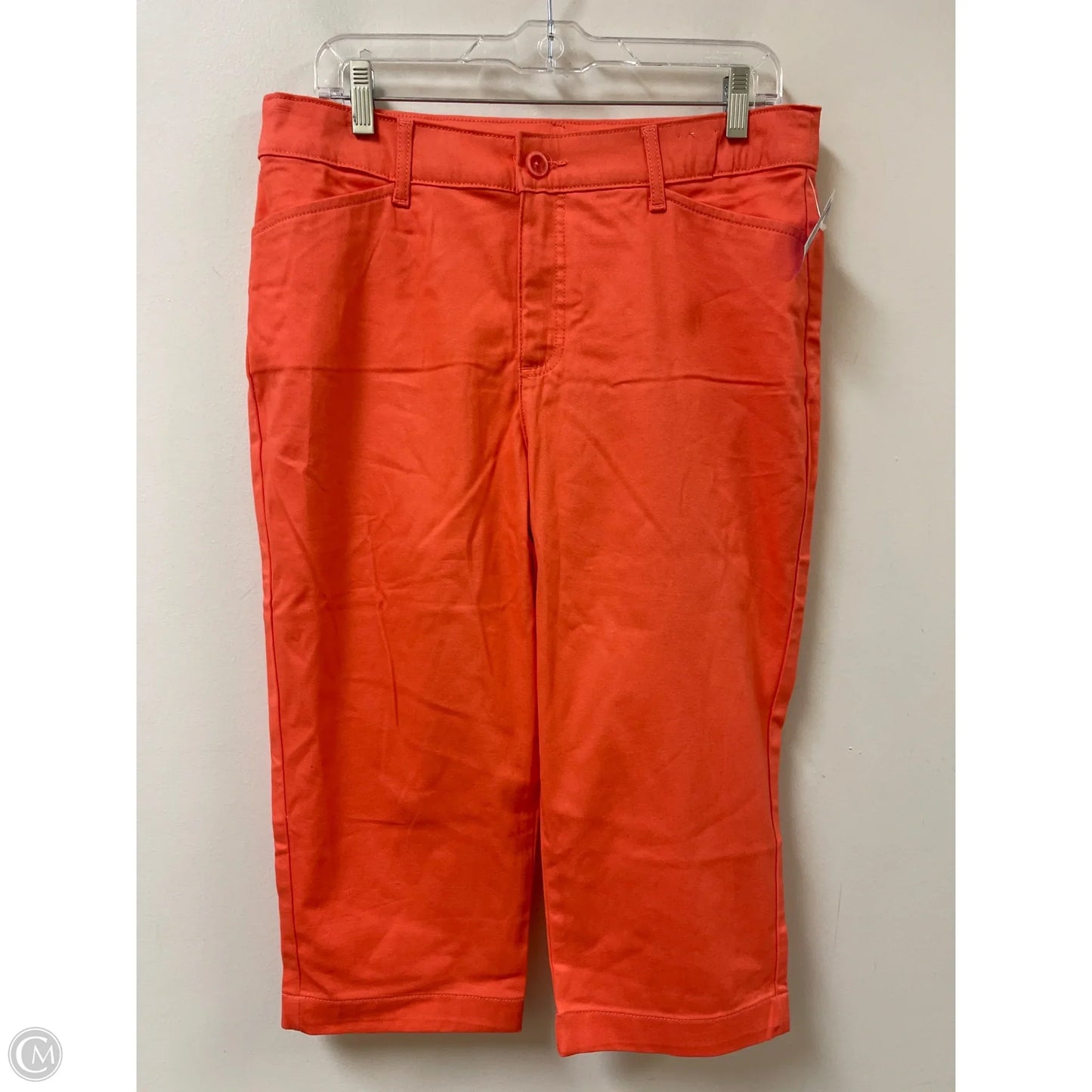 Capris By St Johns Bay In Orange, Size: 10