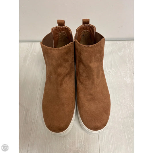Shoes Sneakers Platform By Soda In Brown, Size: 7.5