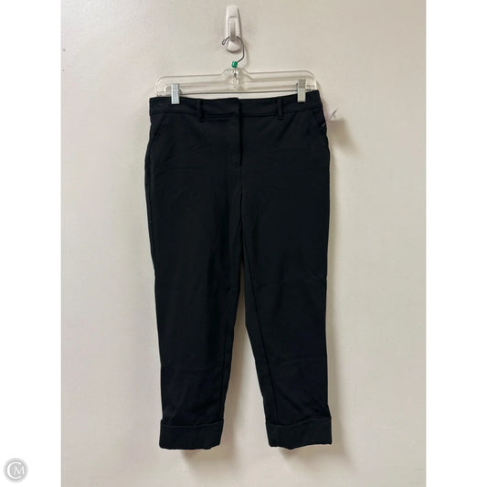 Pants Cropped By White House Black Market In Black, Size: 6p
