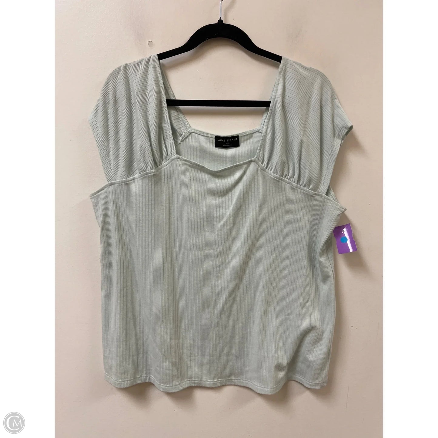 Top Sleeveless By Lane Bryant In Green, Size: 1x