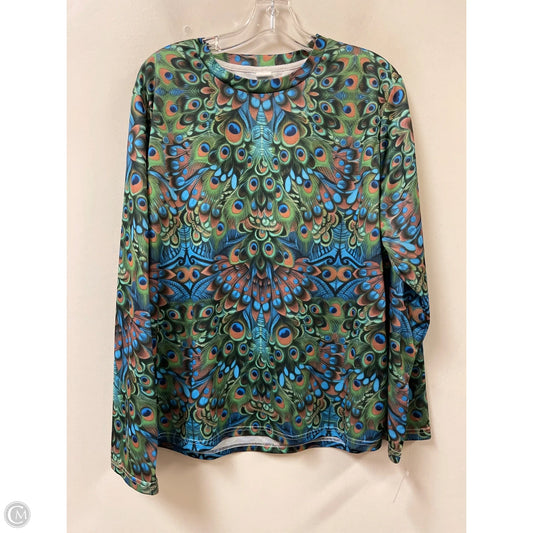 Top Long Sleeve By Clothes Mentor In Multi-colored, Size: 2x