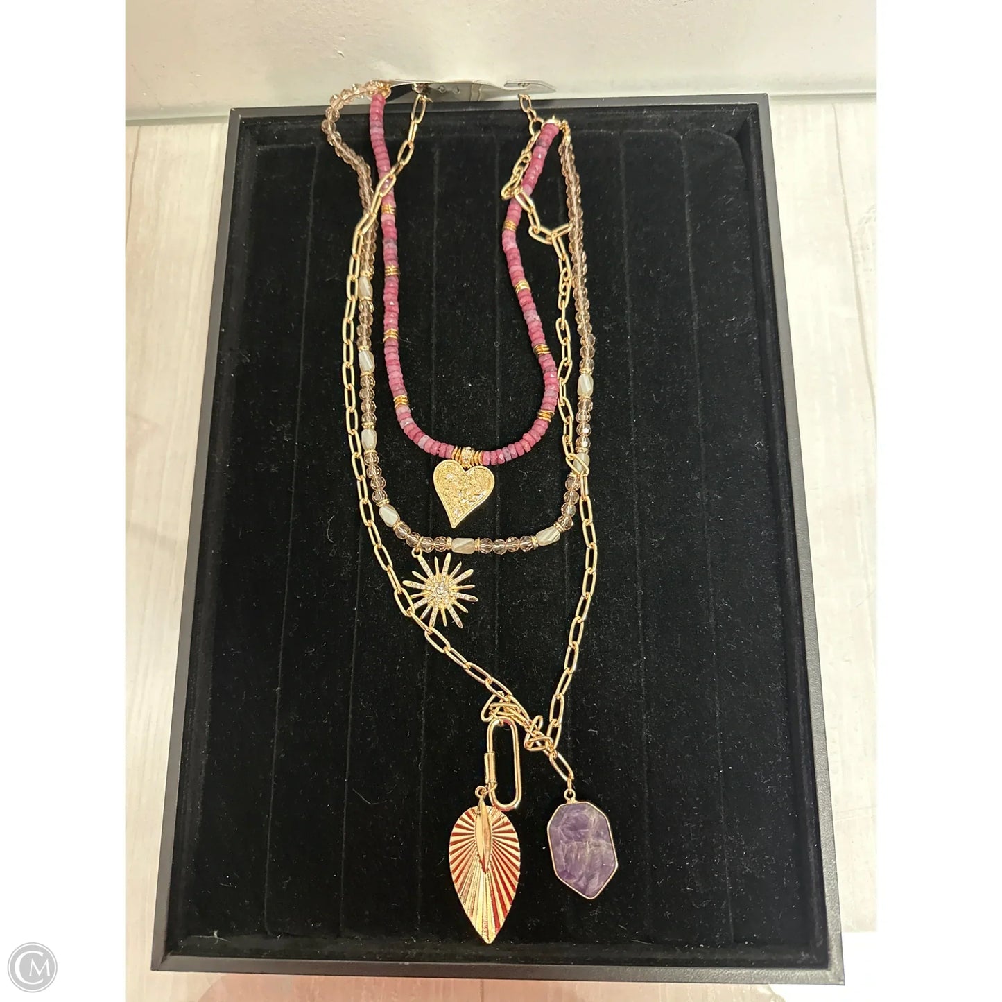 Necklace Layered By Clothes Mentor