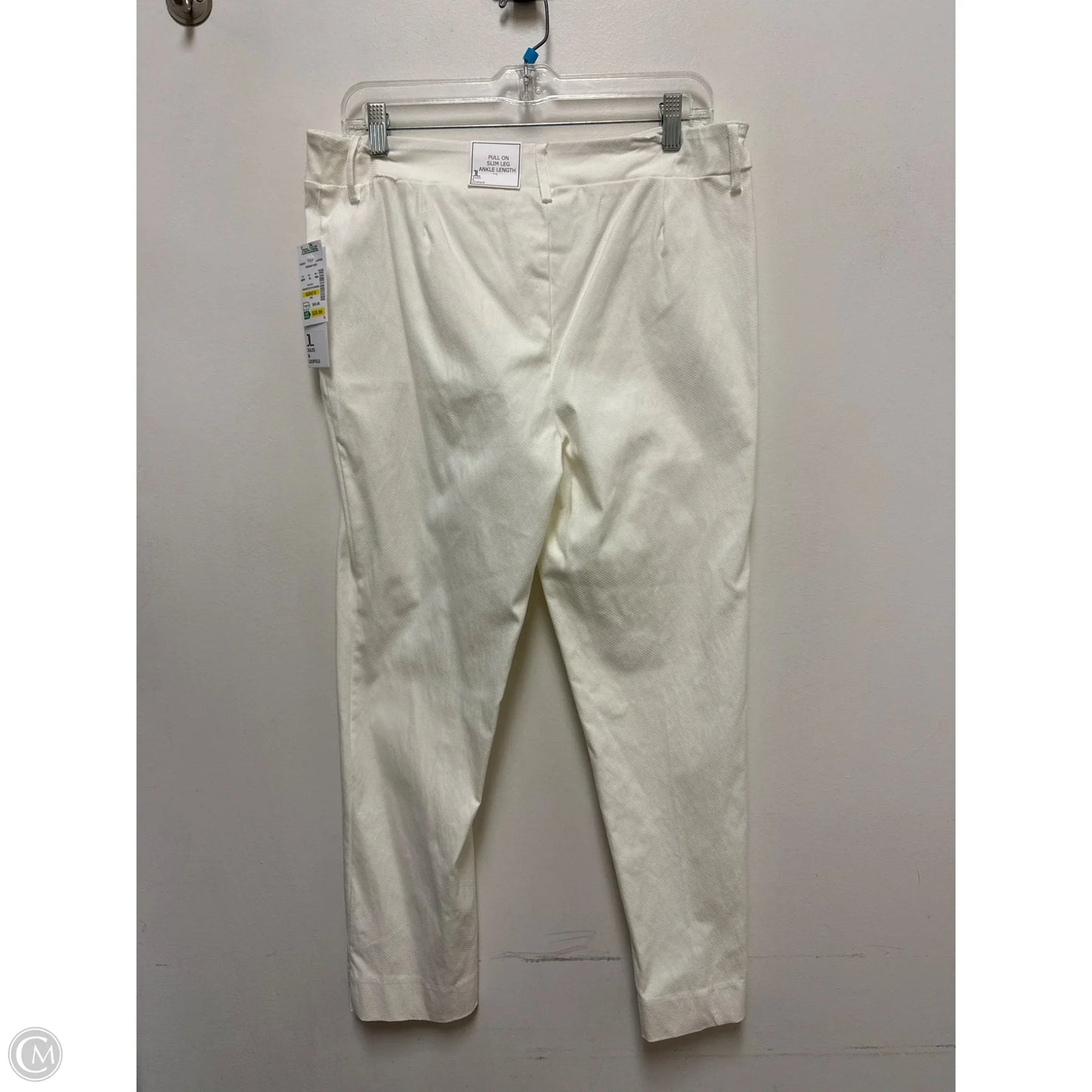 Pants Leggings By Jules & Leopold In Cream, Size: 14