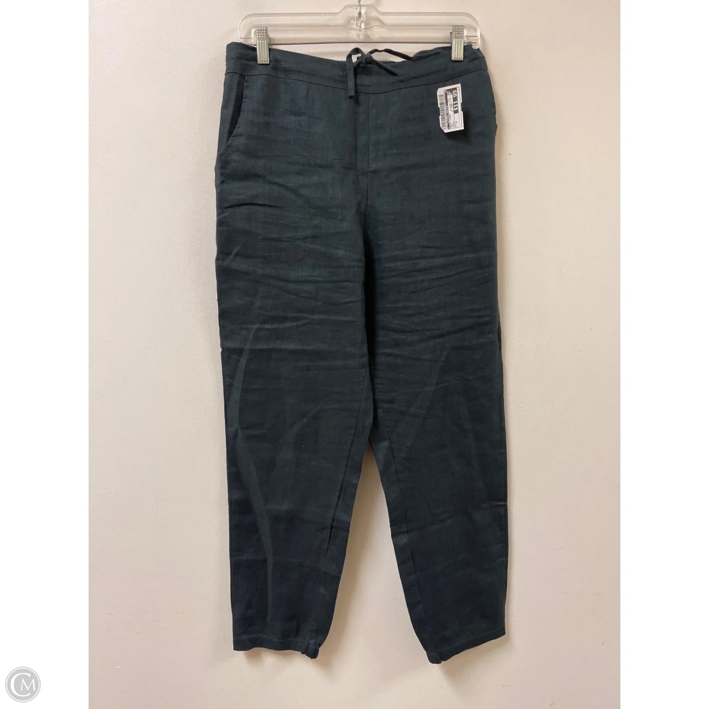 Pants Linen By Clothes Mentor In Navy, Size: 8