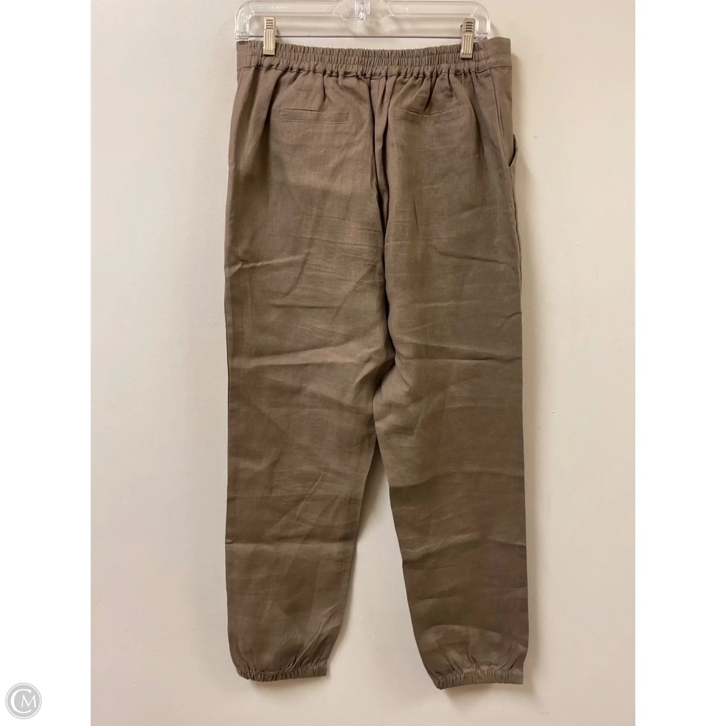 Pants Linen By Clothes Mentor In Brown, Size: 8