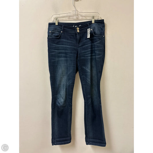 Jeans Skinny By Inc In Blue Denim, Size: 4