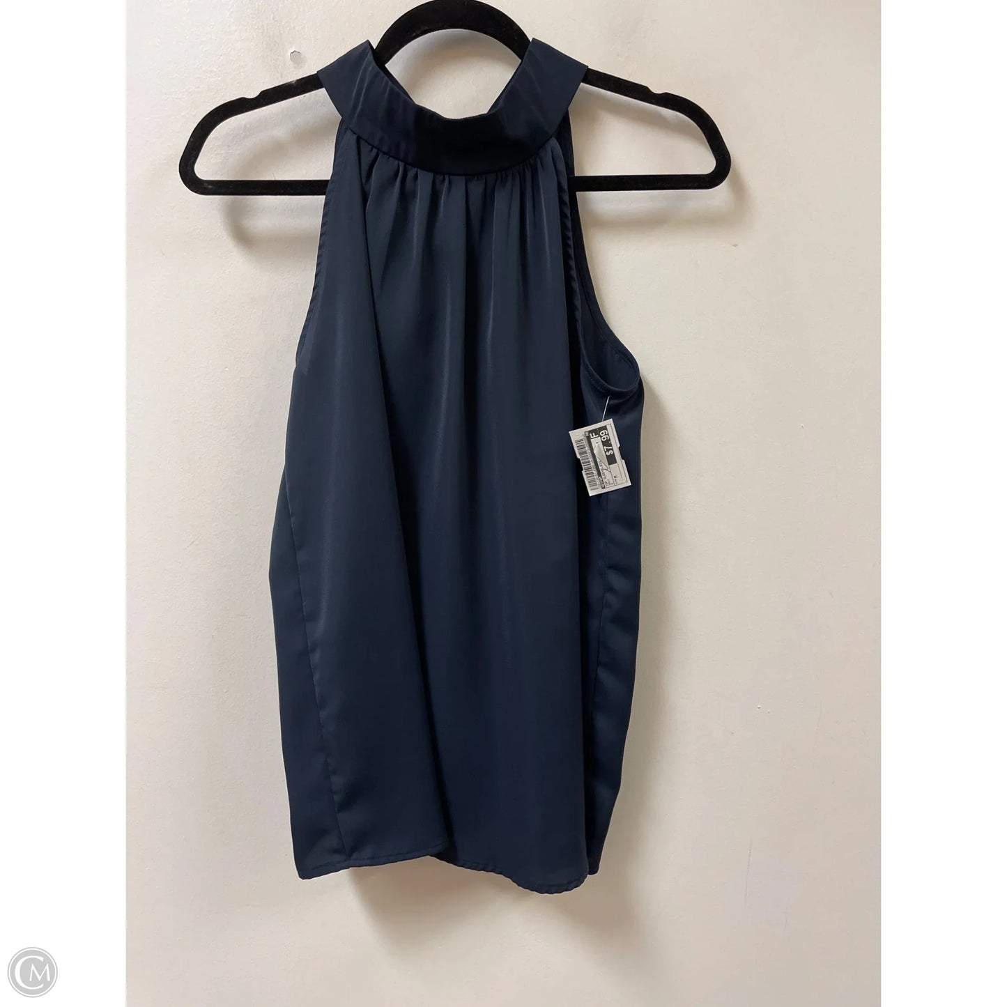 Top Sleeveless By Btfbm In Navy, Size: M