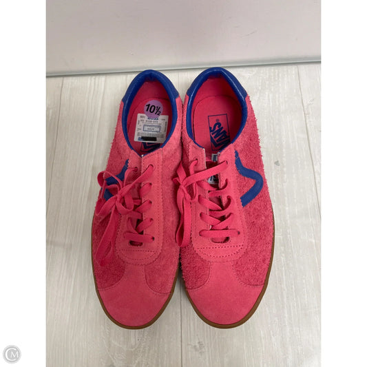 Shoes Sneakers By Vans In Pink, Size: 10.5