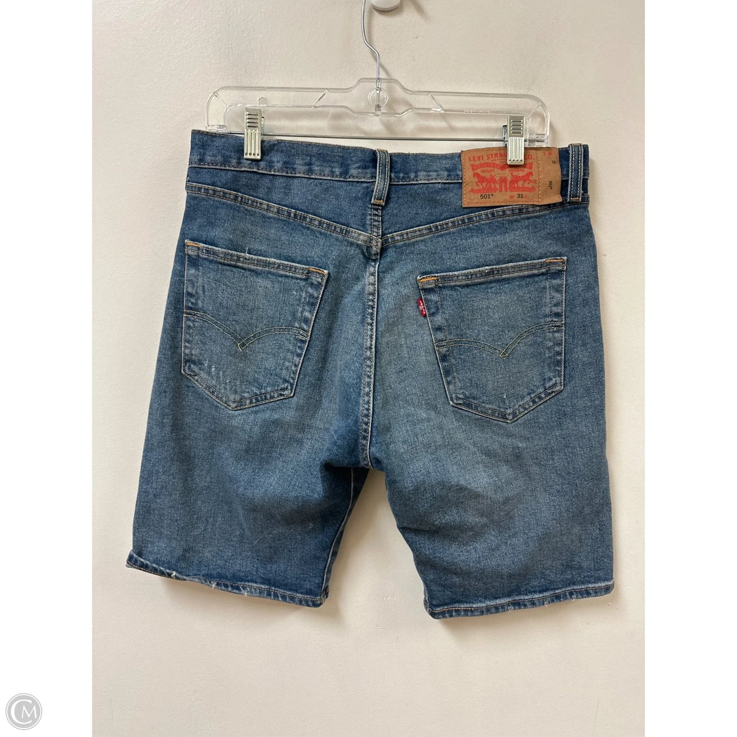 Shorts By Levis In Blue Denim, Size: 12