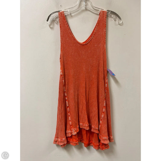 Tunic Sleeveless By Altard State In Orange, Size: S
