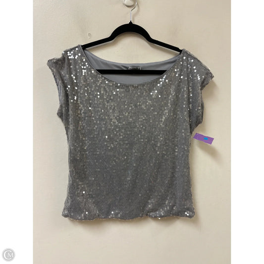 Top Sleeveless By Express In Grey, Size: S