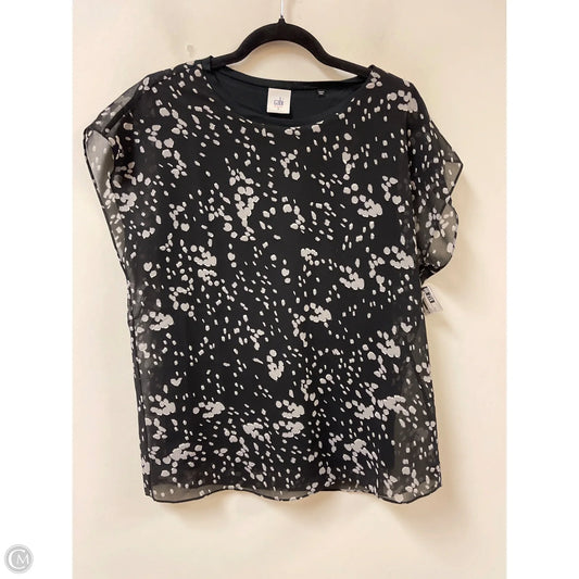 Blouse Sleeveless By Cabi In Black, Size: S