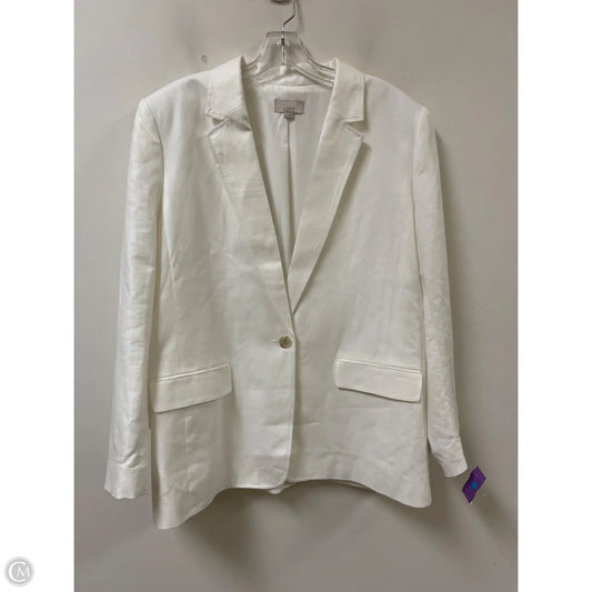 Blazer By Loft In White, Size: L