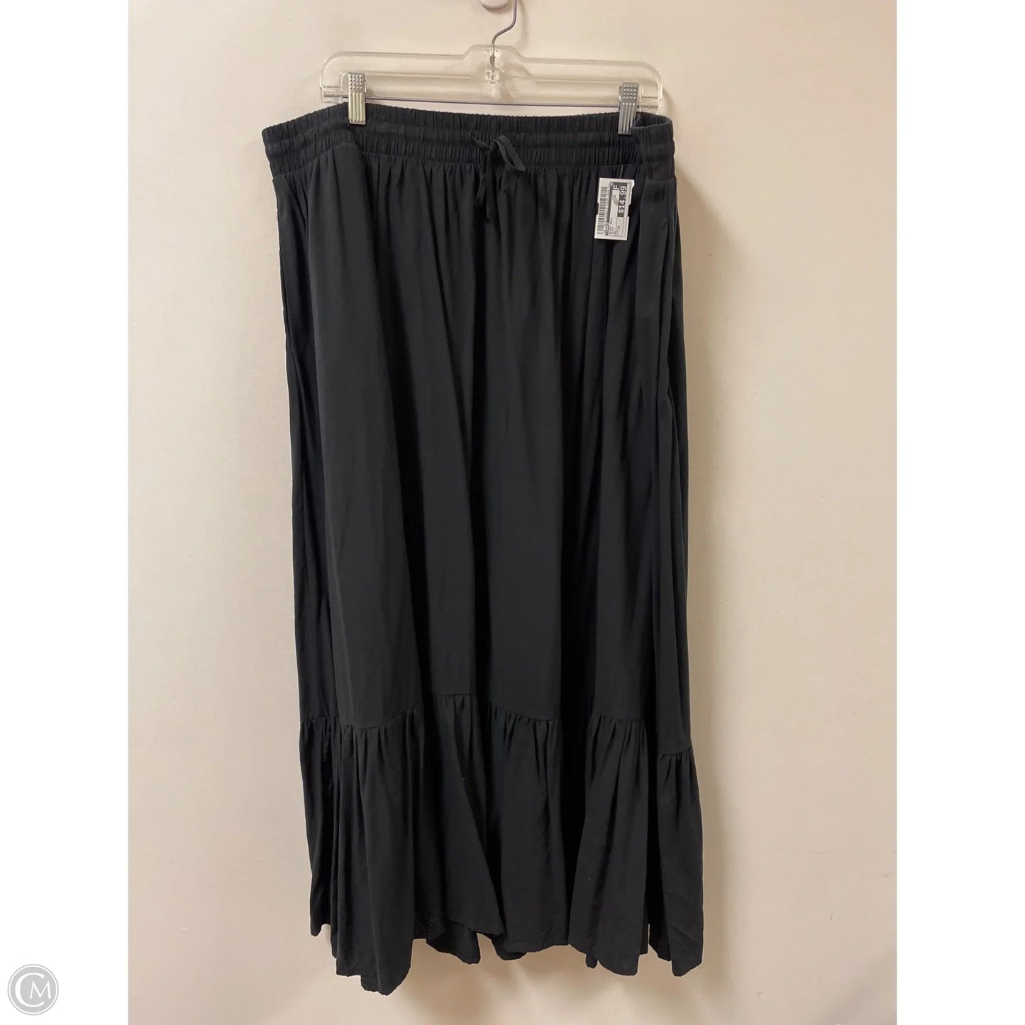 Skirt Maxi By Torrid In Black, Size: 22