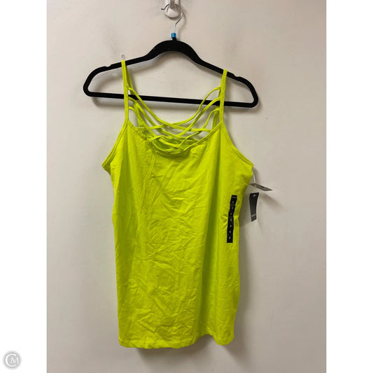 Top Sleeveless By Torrid In Green, Size: 2x