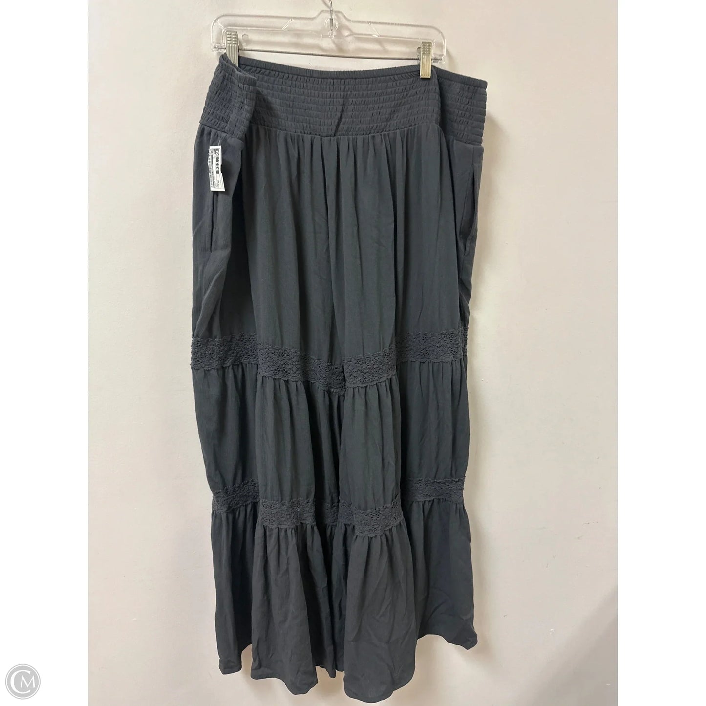 Pants Wide Leg By Clothes Mentor In Grey, Size: 20