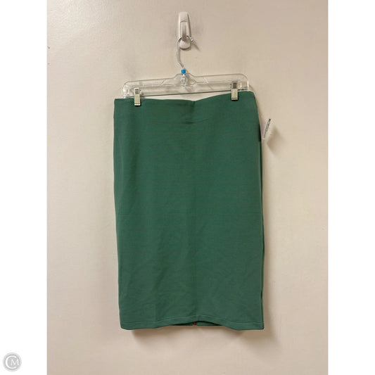 Skirt Midi By Philosophy In Green, Size: 10