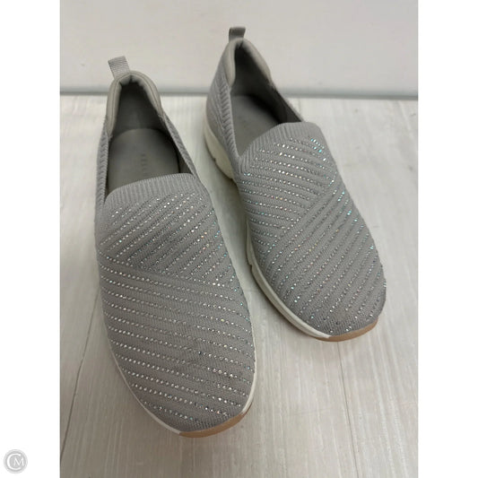 Shoes Sneakers By Kelly And Katie In Grey, Size: 6.5